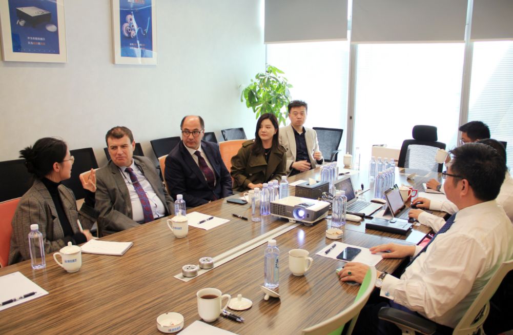 全球技術領先的德國沸石微粉企業DMT公司總裁再次到訪國投盛世-國投盛世