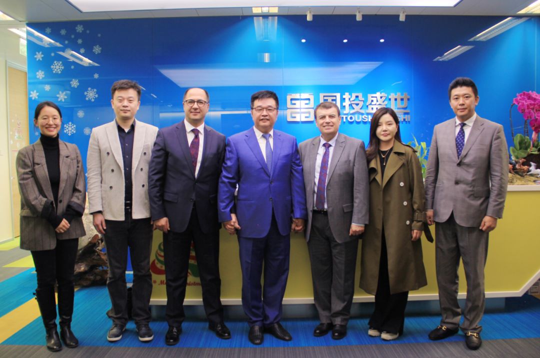 全球技術領先的德國沸石微粉企業DMT公司總裁再次到訪國投盛世-國投盛世
