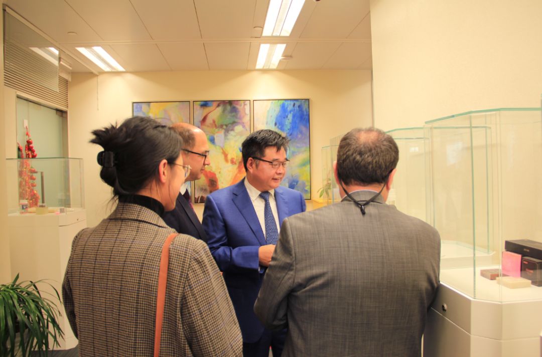 全球技術領先的德國沸石微粉企業DMT公司總裁再次到訪國投盛世-國投盛世