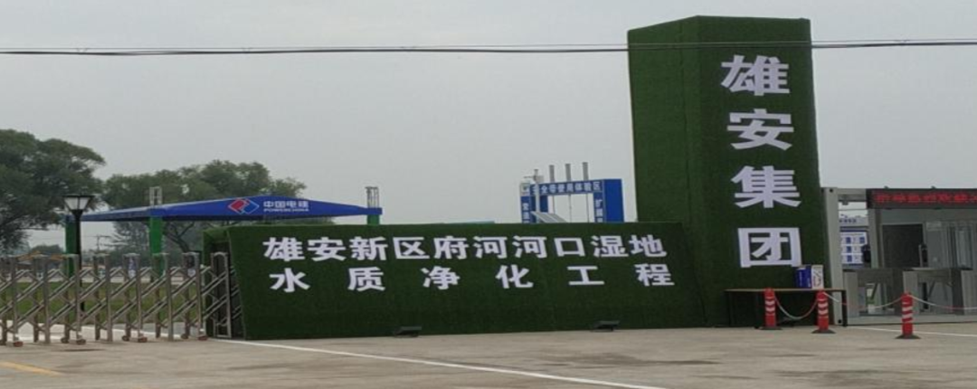 沸石又立新功！雄安新區(qū)府河河口濕地主體完工成效初顯！-國投盛世